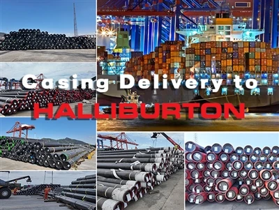 Ukulethwa Kwekesi E-Halliburton: I-API 5CT Ikesi Engenamthungo Ithunyelwa e-L...